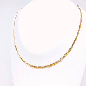 K18 デザインネックレス